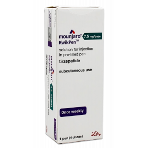 MOUNJARO 7.5 MG / 0.5 ML ( TIRZEPATIDE ) FOR SUBCUTANEOUS INJECTION — PRE-FILLED PEN
